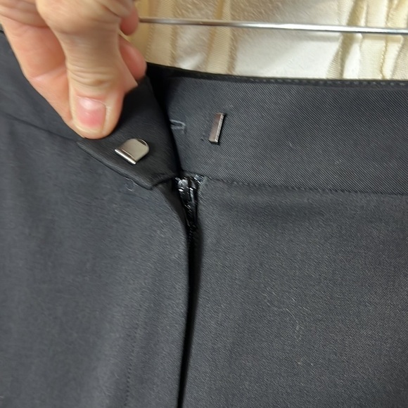 LaFayette 148 New York  Black Menswear Slacks size 6P - Picture 4 of 9